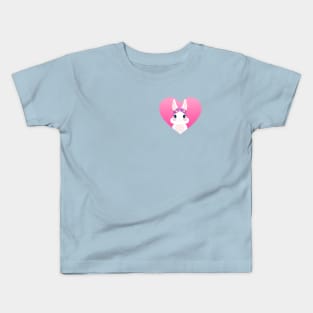 Bunny Rabbit Cute flower Kids T-Shirt